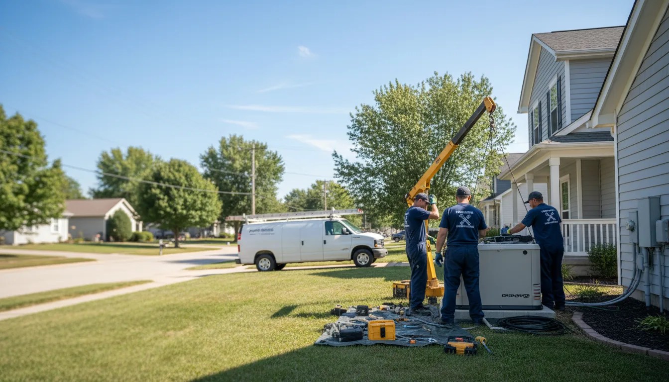 Generator Installation in Hepler, KS near me